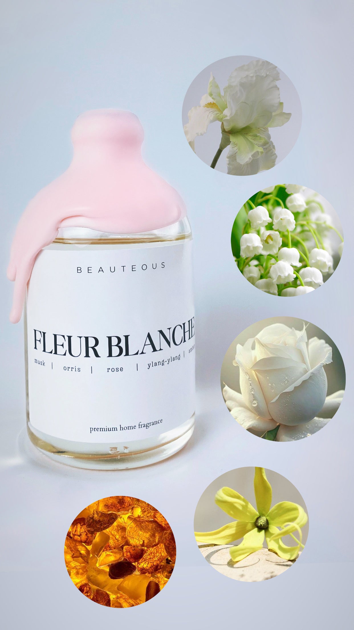 Reed Diffuser "Fleur Blanche"