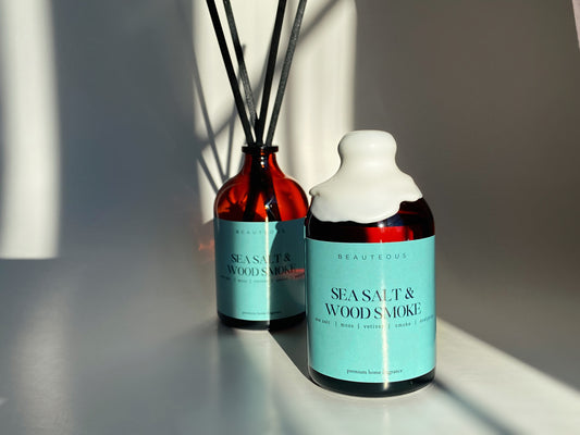 Reed Diffuser Sea Salt and Wood Smoke